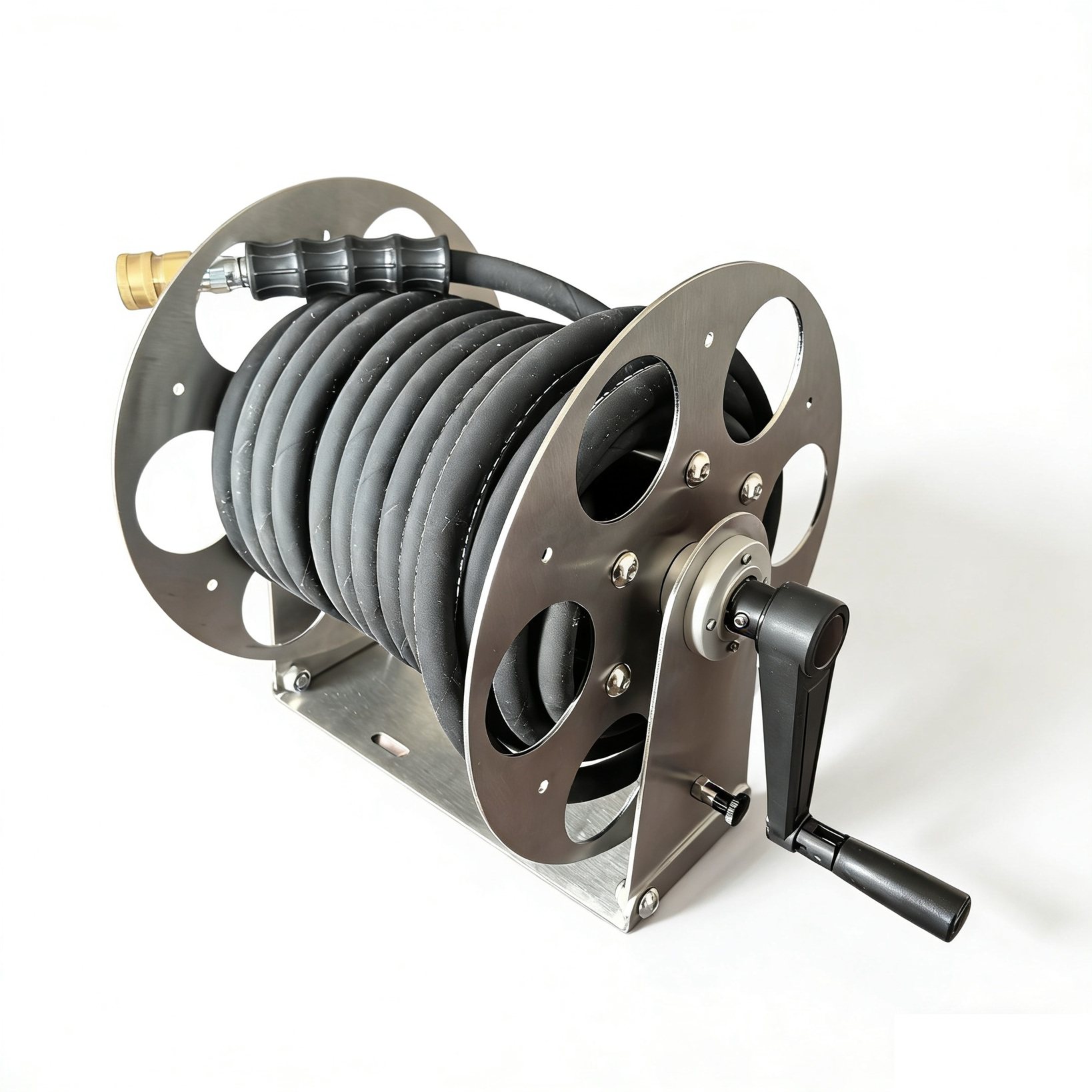 Hose Reel with High Pressure Washer 3/8